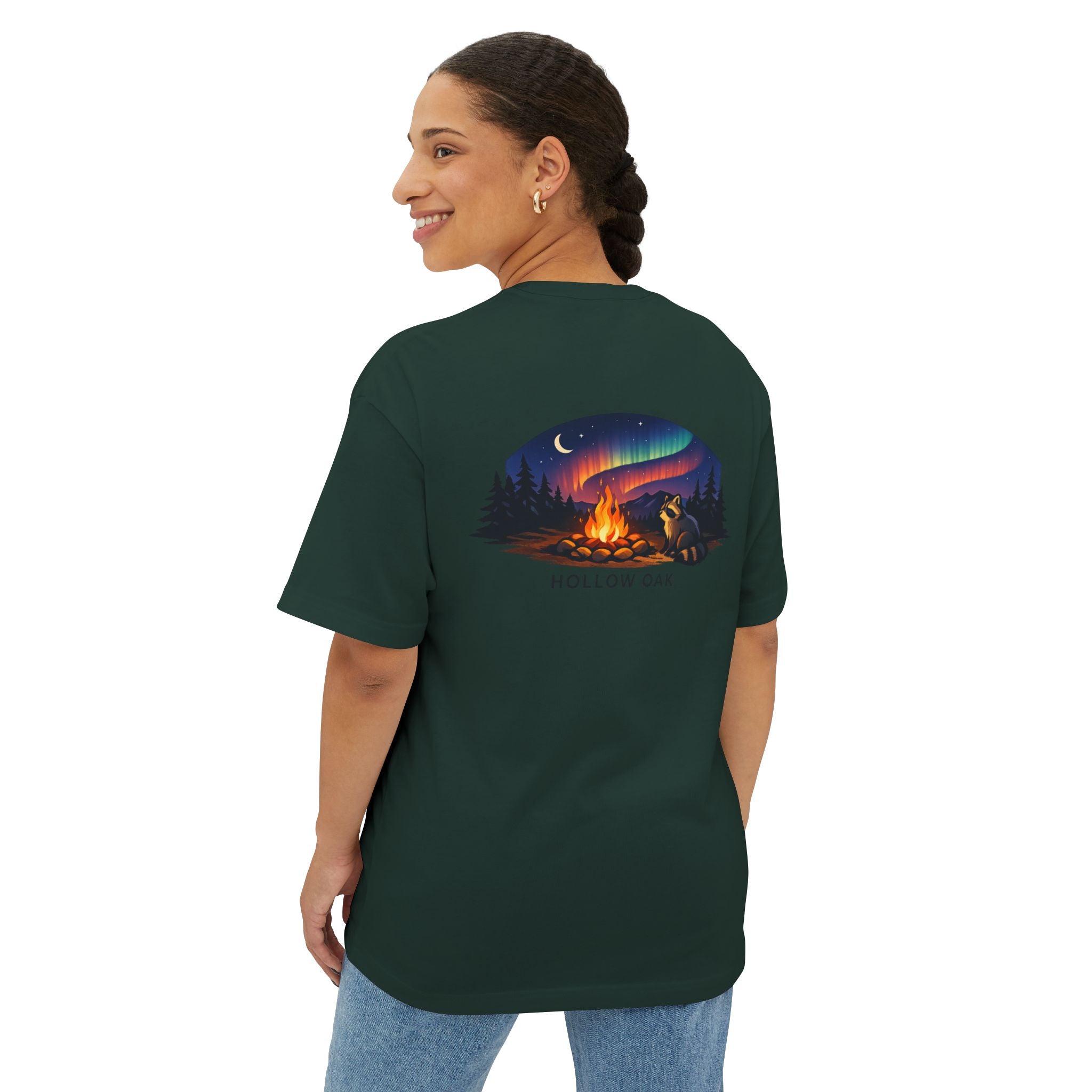 Campfire Night Sky - Oversized Boxy Tee