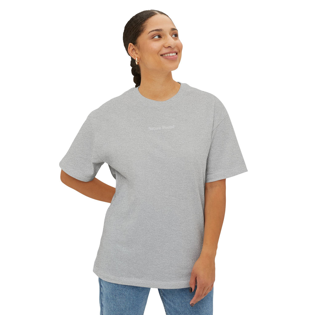 Hollow Oak Heron - Oversized Boxy Tee