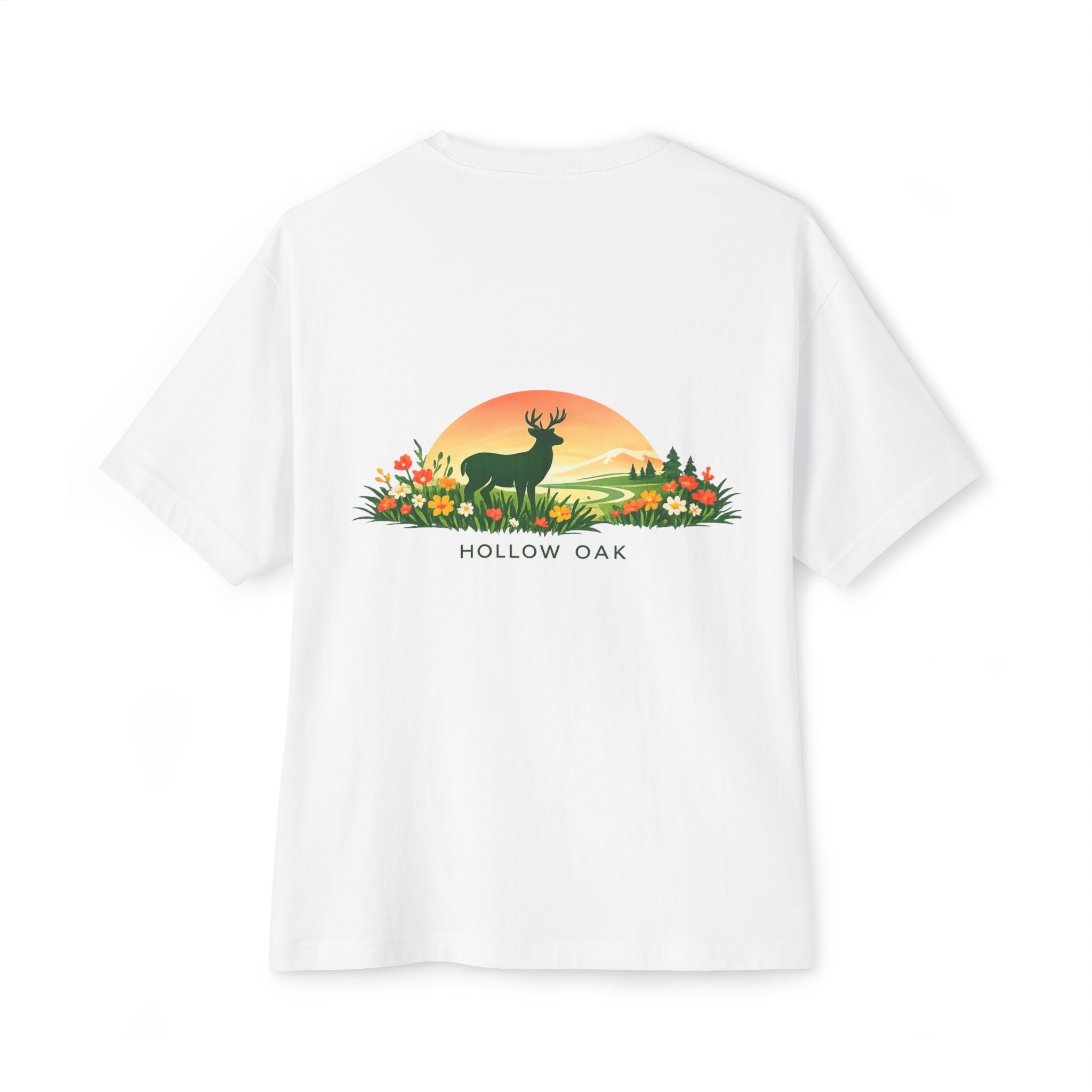 Hollow Oak Meadow - Oversized Boxy Tee