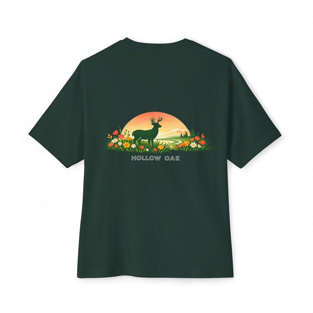 Hollow Oak Meadow - Oversized Boxy Tee