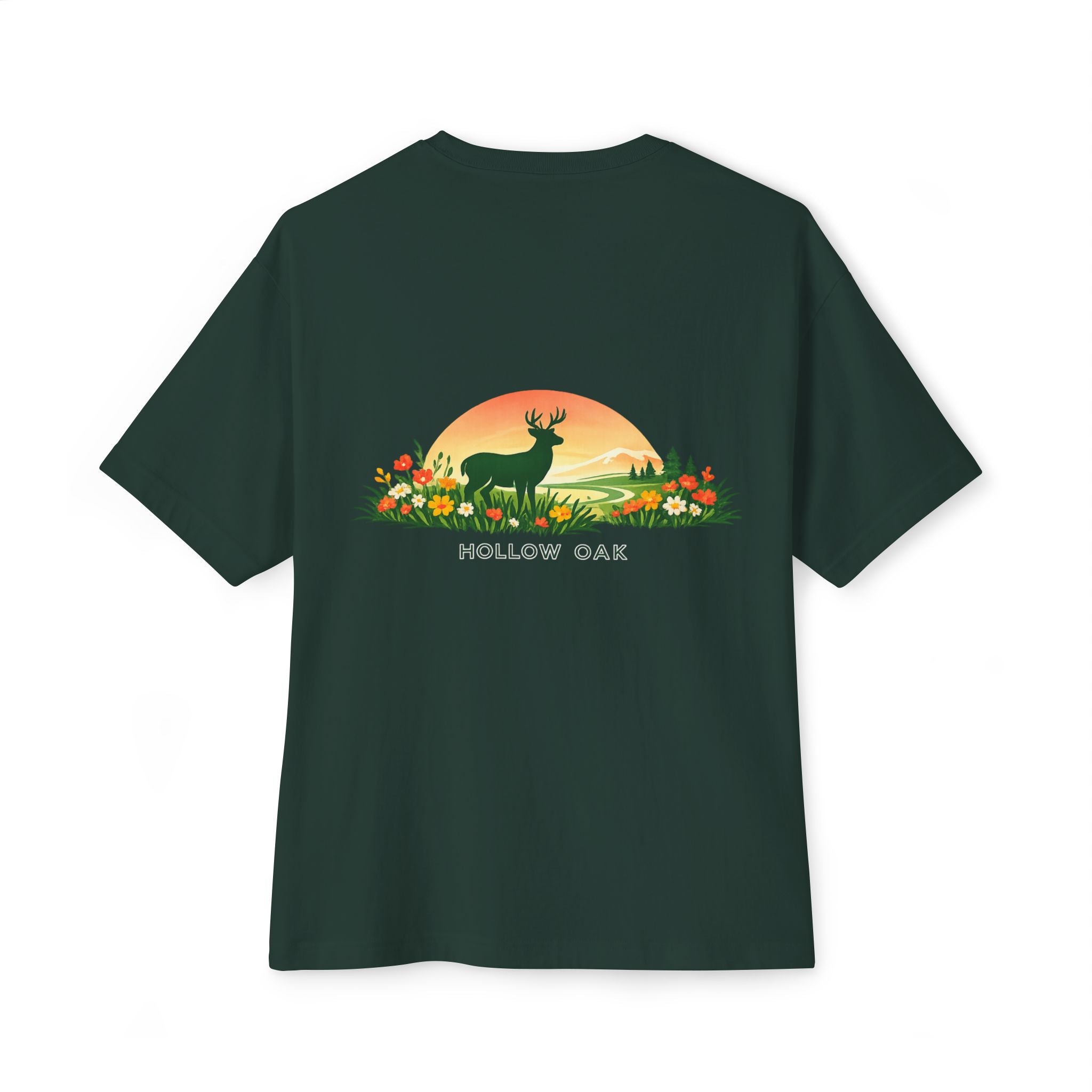Hollow Oak Meadow - Oversized Boxy Tee
