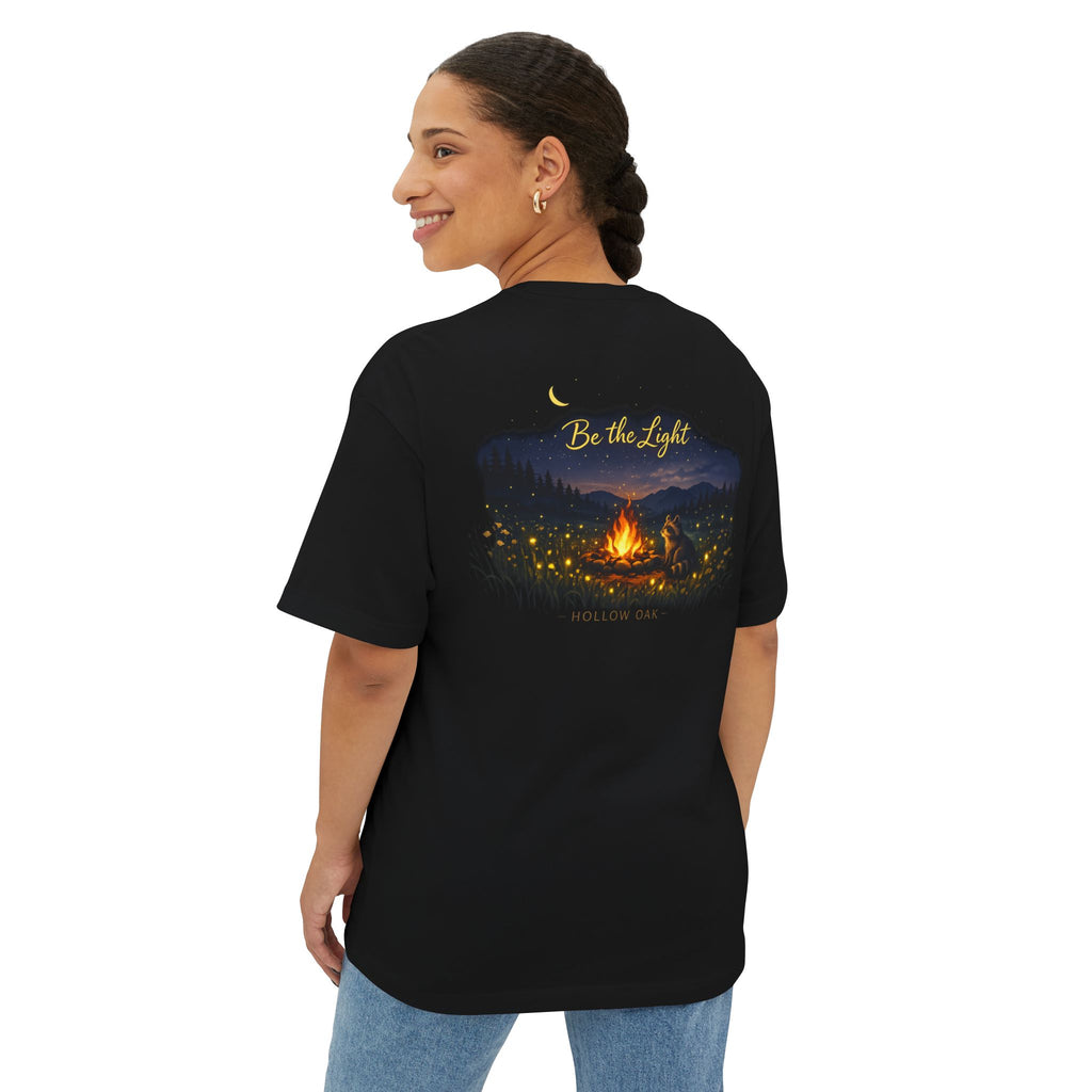 Be The Light - Oversized Boxy Tee