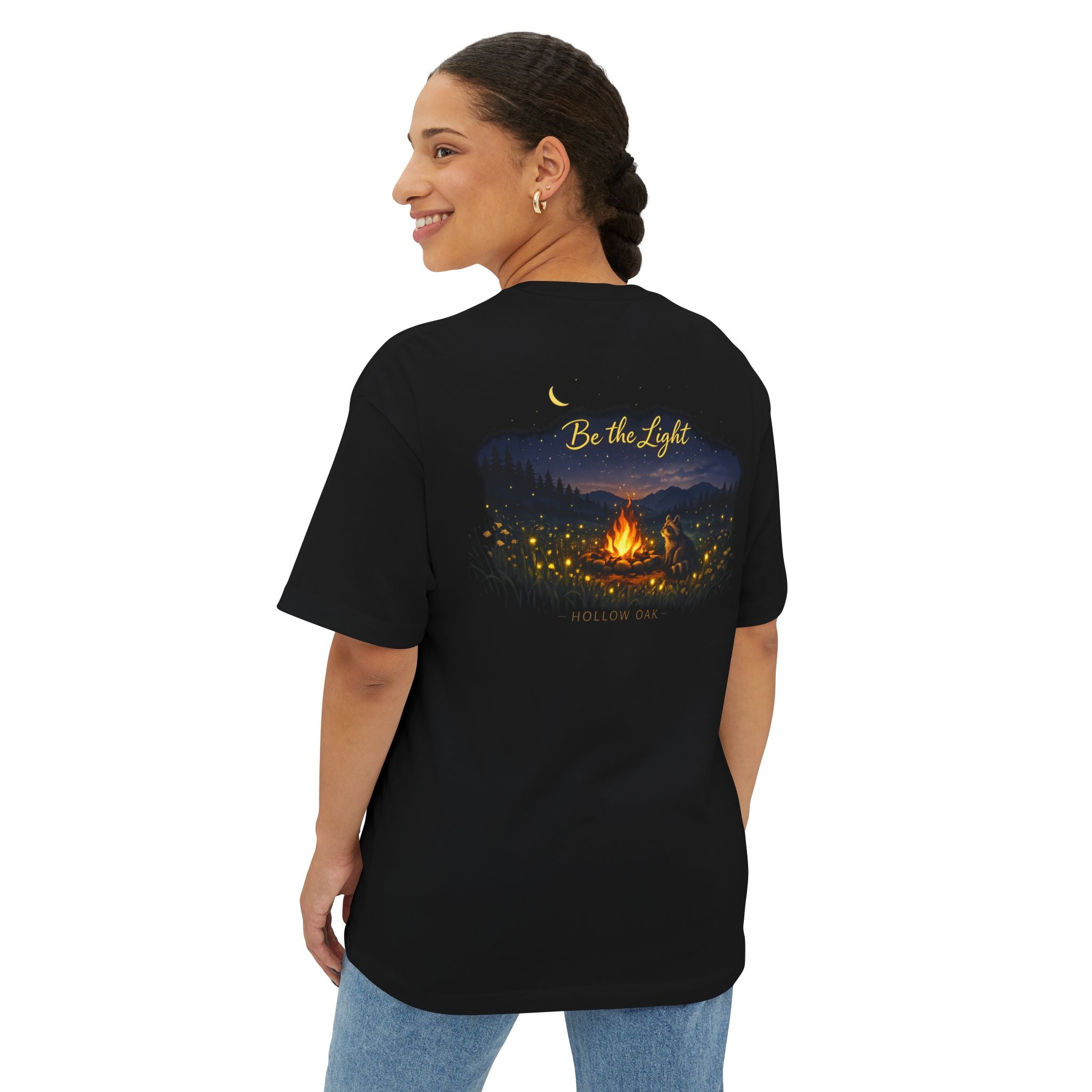 Be The Light - Oversized Boxy Tee