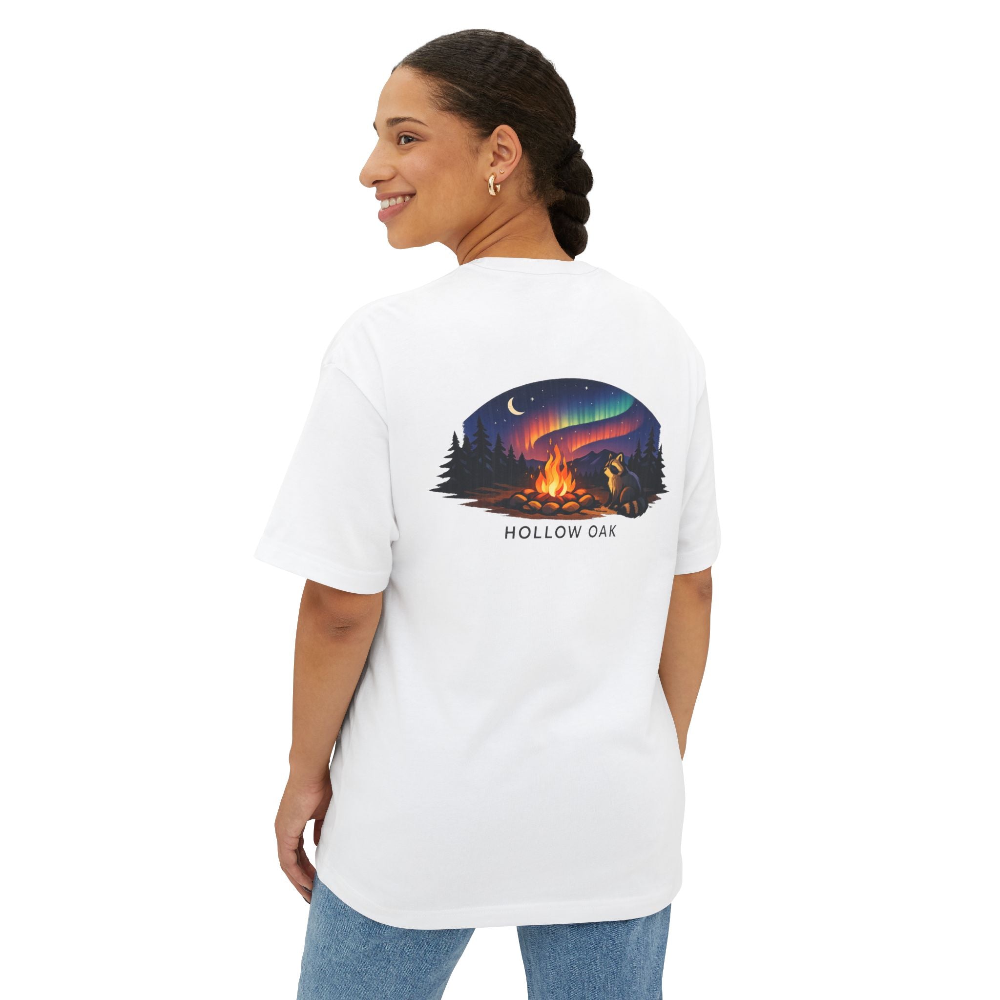 Campfire Night Sky - Oversized Boxy Tee