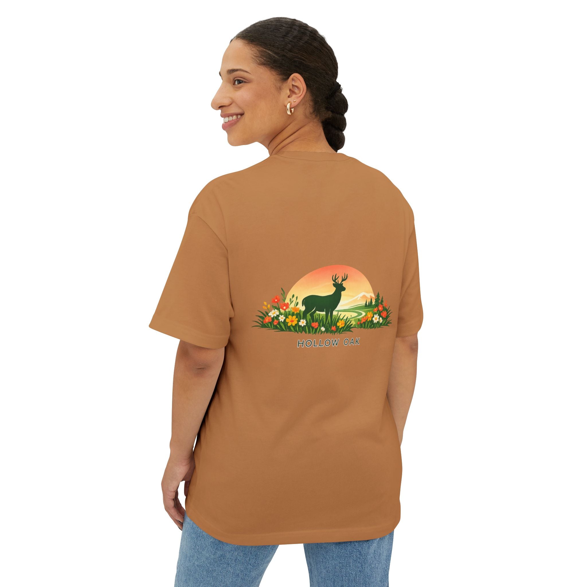 Hollow Oak Meadow - Oversized Boxy Tee