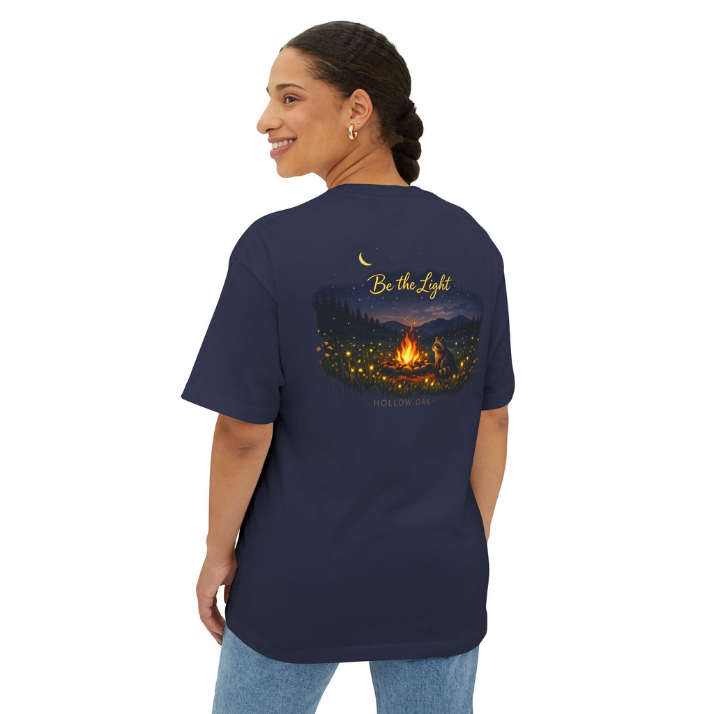 Be The Light - Oversized Boxy Tee