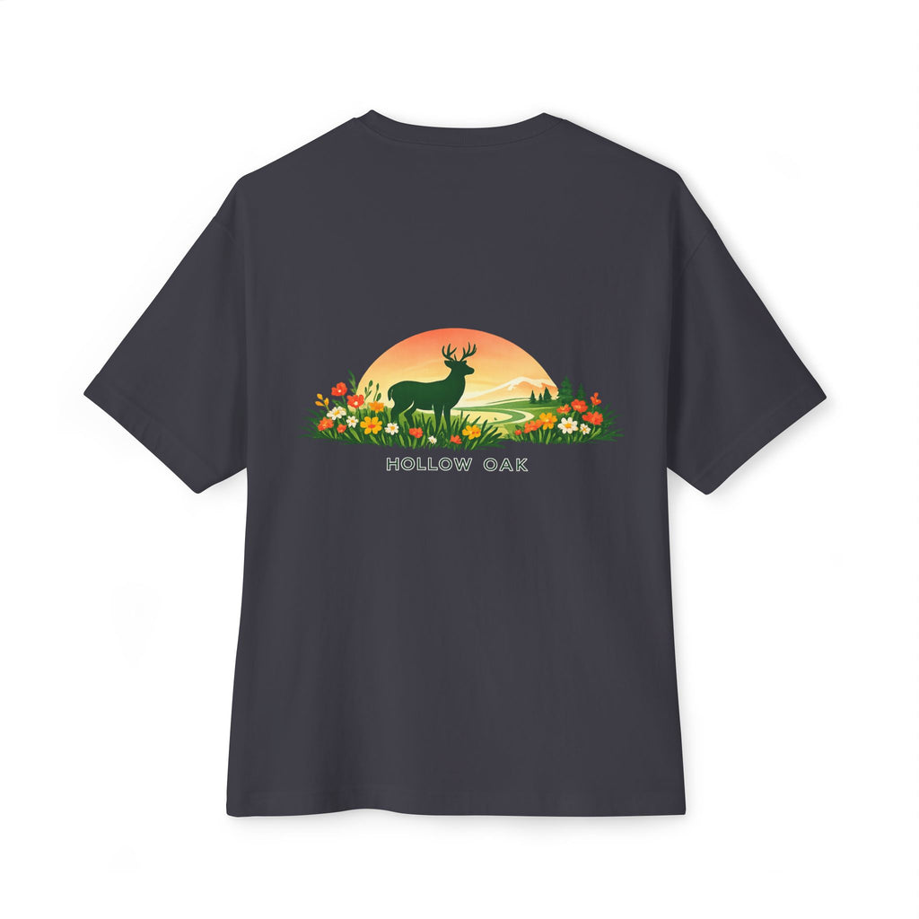 Hollow Oak Meadow - Oversized Boxy Tee