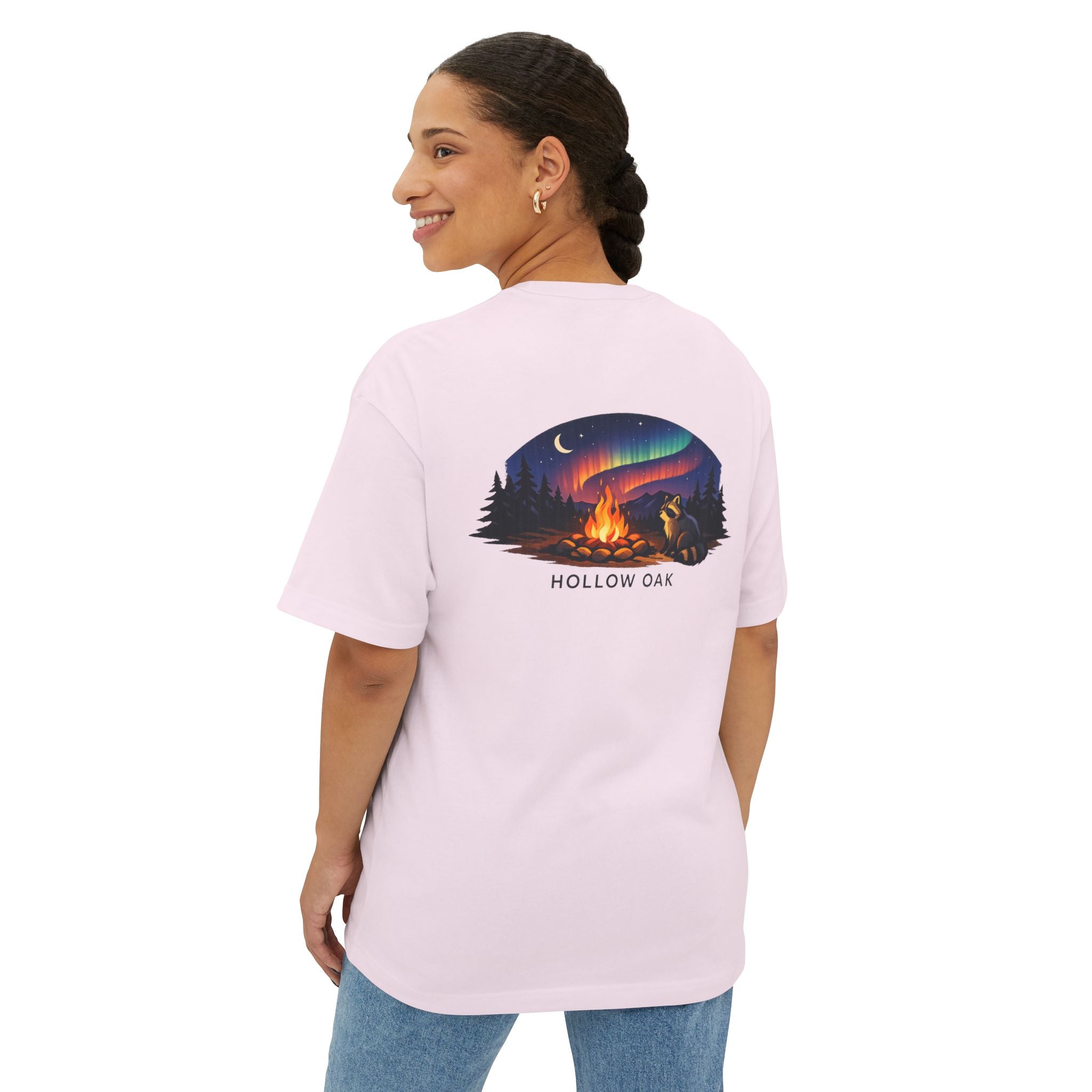 Campfire Night Sky - Oversized Boxy Tee