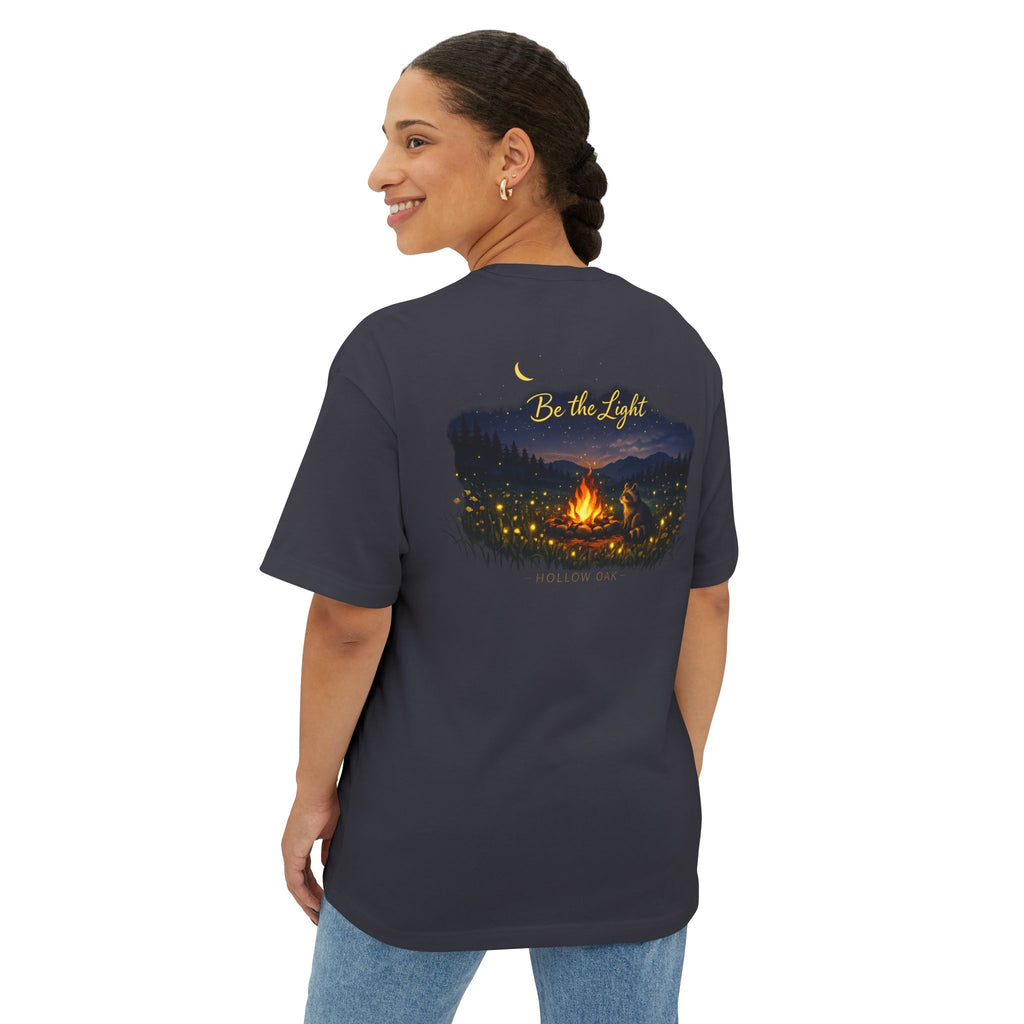 Be The Light - Oversized Boxy Tee