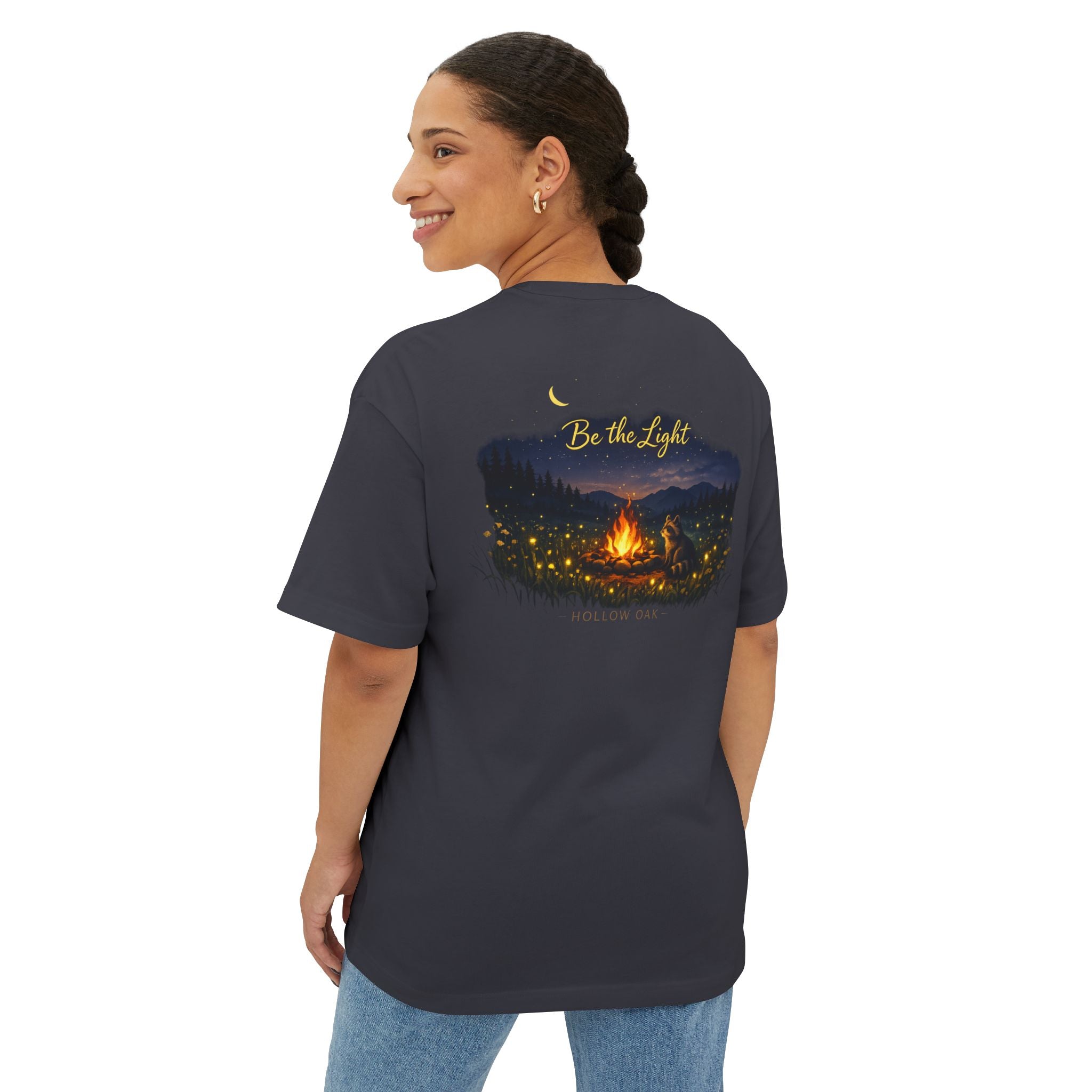 Be The Light - Oversized Boxy Tee