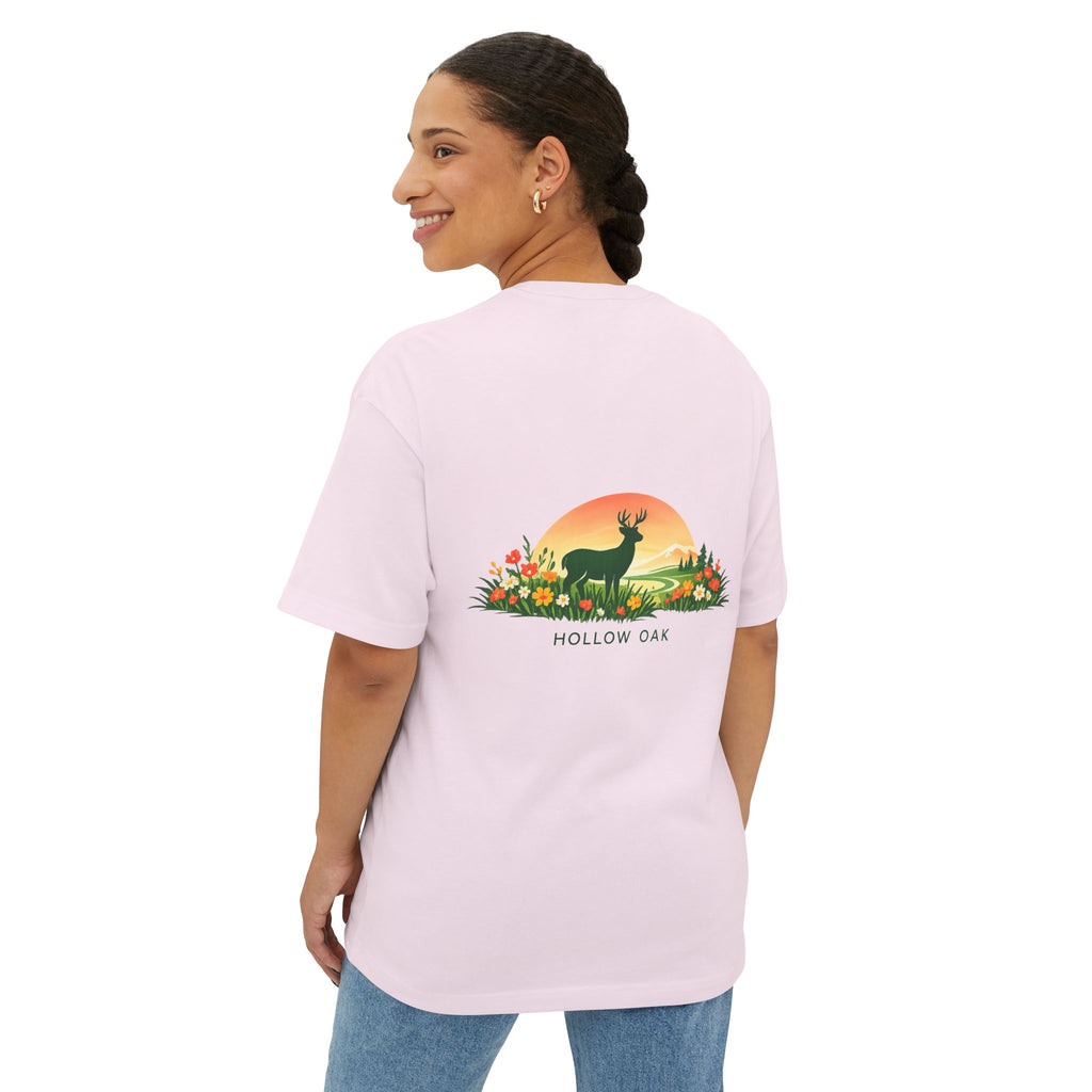 Hollow Oak Meadow - Oversized Boxy Tee