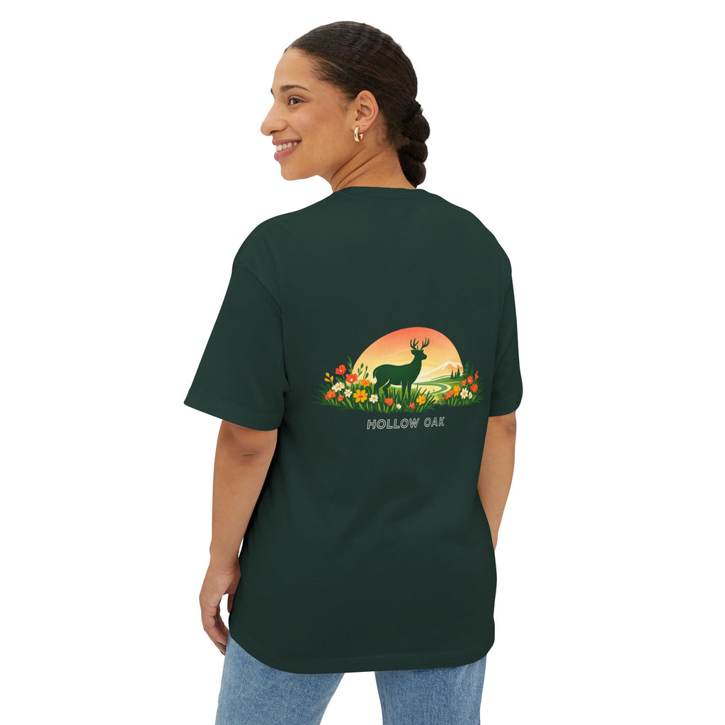 Hollow Oak Meadow - Oversized Boxy Tee