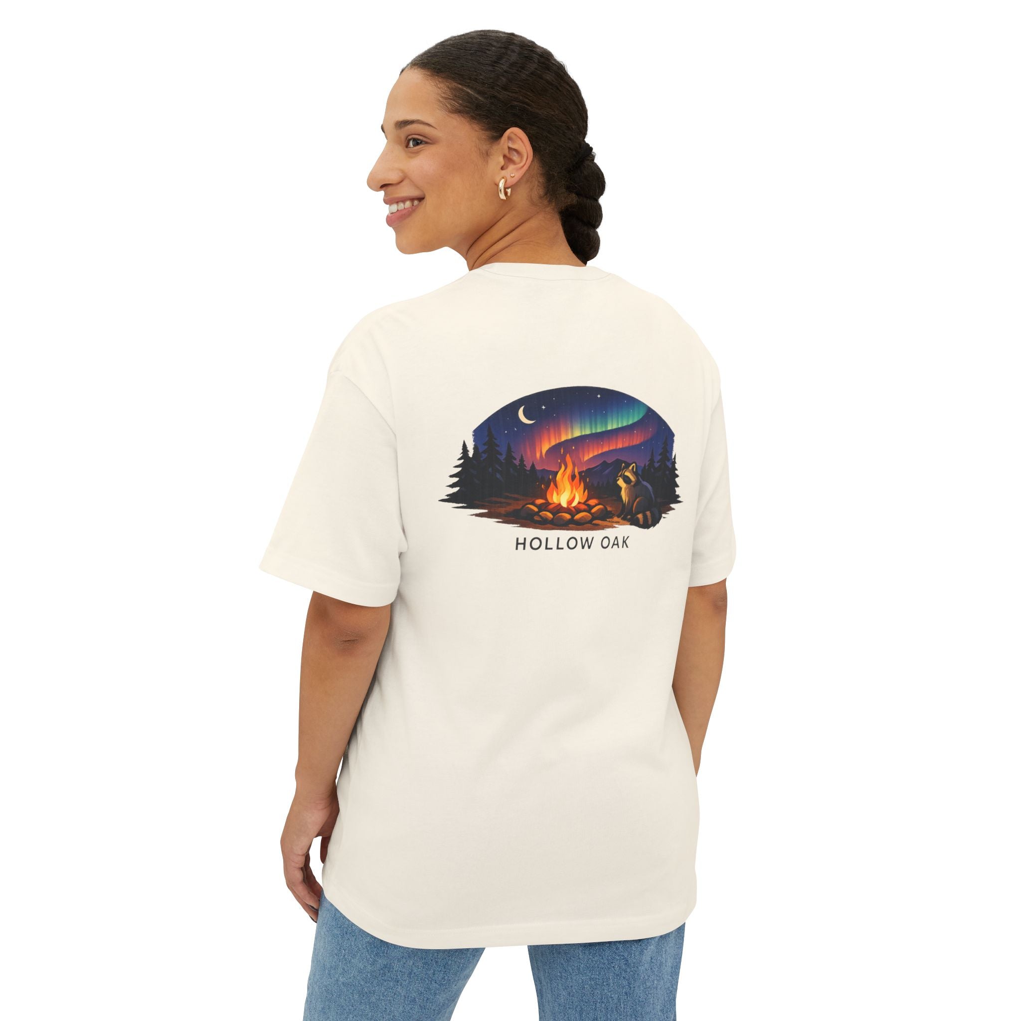 Campfire Night Sky - Oversized Boxy Tee