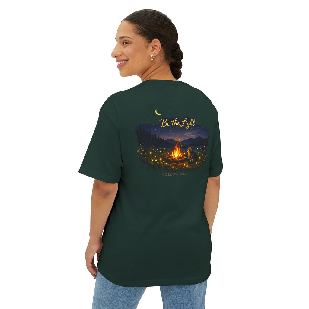 Be The Light - Oversized Boxy Tee